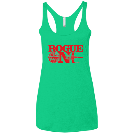 T-Shirts Envy / X-Small Mission Impossible Women's Triblend Racerback Tank
