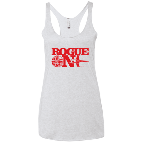 T-Shirts Heather White / X-Small Mission Impossible Women's Triblend Racerback Tank