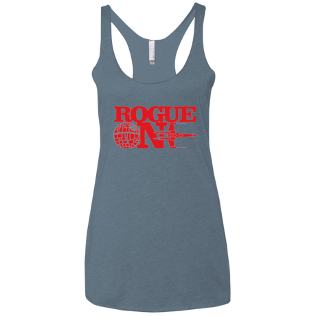 T-Shirts Indigo / X-Small Mission Impossible Women's Triblend Racerback Tank