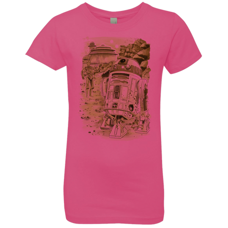 T-Shirts Hot Pink / YXS Mission to jabba palace Girls Premium T-Shirt