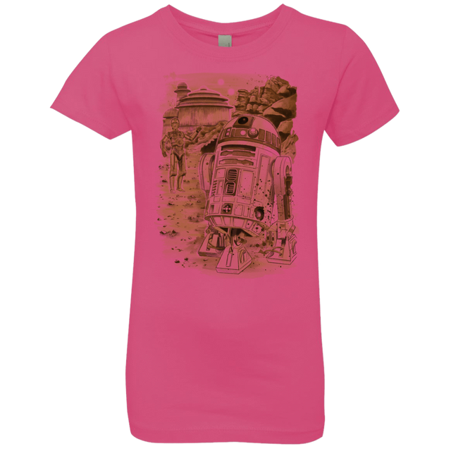 T-Shirts Hot Pink / YXS Mission to jabba palace Girls Premium T-Shirt