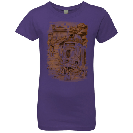 T-Shirts Purple Rush / YXS Mission to jabba palace Girls Premium T-Shirt