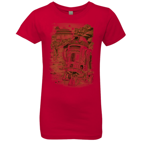 T-Shirts Red / YXS Mission to jabba palace Girls Premium T-Shirt