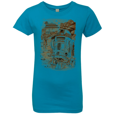 T-Shirts Turquoise / YXS Mission to jabba palace Girls Premium T-Shirt
