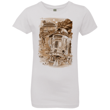 T-Shirts White / YXS Mission to jabba palace Girls Premium T-Shirt