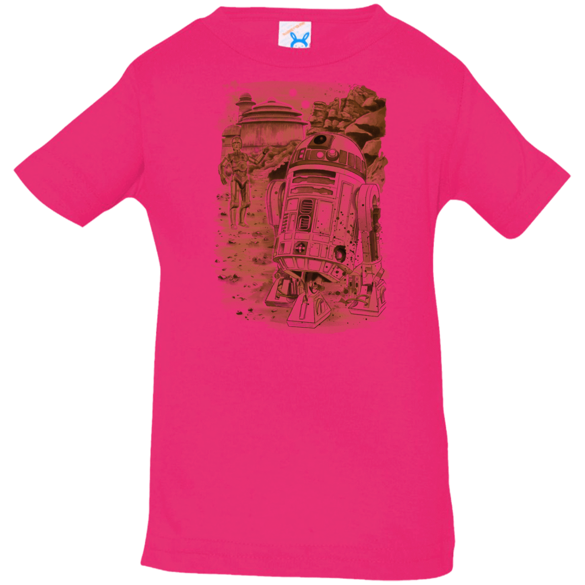 T-Shirts Hot Pink / 6 Months Mission to jabba palace Infant Premium T-Shirt