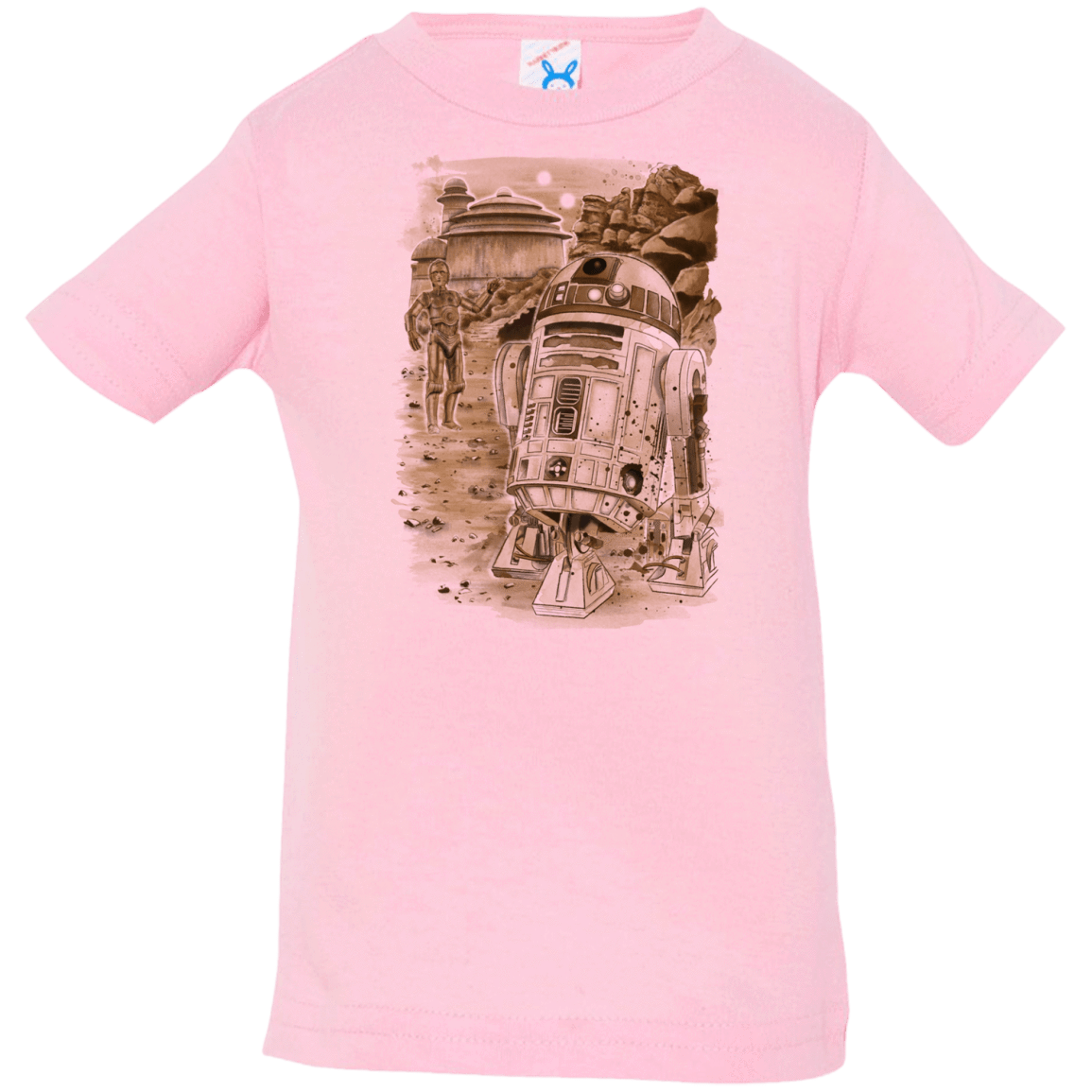 T-Shirts Pink / 6 Months Mission to jabba palace Infant Premium T-Shirt