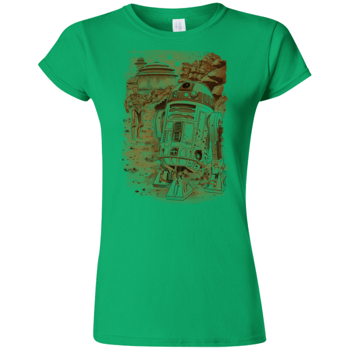 T-Shirts Irish Green / S Mission to jabba palace Junior Slimmer-Fit T-Shirt