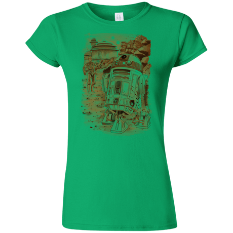 T-Shirts Irish Green / S Mission to jabba palace Junior Slimmer-Fit T-Shirt