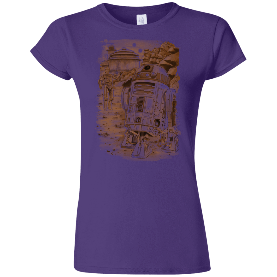 T-Shirts Purple / S Mission to jabba palace Junior Slimmer-Fit T-Shirt