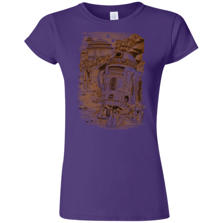 T-Shirts Purple / S Mission to jabba palace Junior Slimmer-Fit T-Shirt