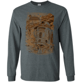 T-Shirts Dark Heather / S Mission to jabba palace Men's Long Sleeve T-Shirt