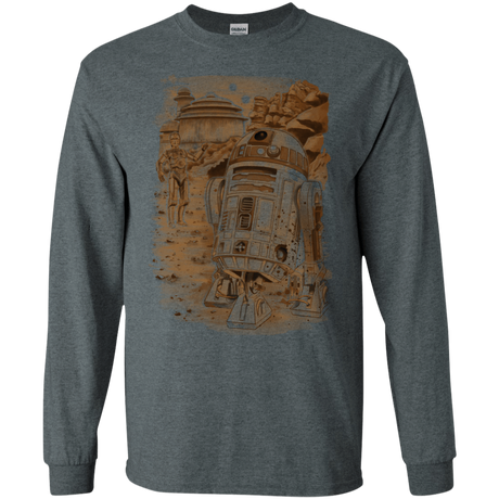 T-Shirts Dark Heather / S Mission to jabba palace Men's Long Sleeve T-Shirt