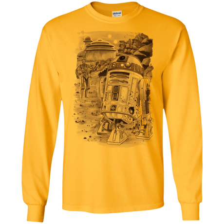 T-Shirts Gold / S Mission to jabba palace Men's Long Sleeve T-Shirt