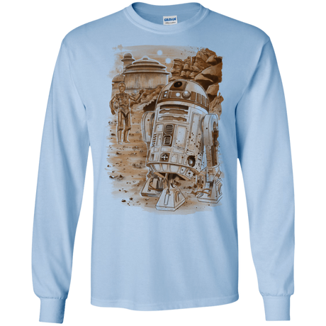 T-Shirts Light Blue / S Mission to jabba palace Men's Long Sleeve T-Shirt