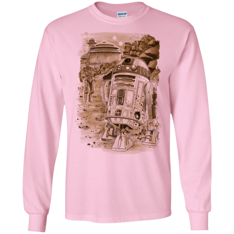 T-Shirts Light Pink / S Mission to jabba palace Men's Long Sleeve T-Shirt