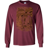 T-Shirts Maroon / S Mission to jabba palace Men's Long Sleeve T-Shirt