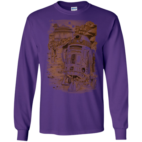 T-Shirts Purple / S Mission to jabba palace Men's Long Sleeve T-Shirt