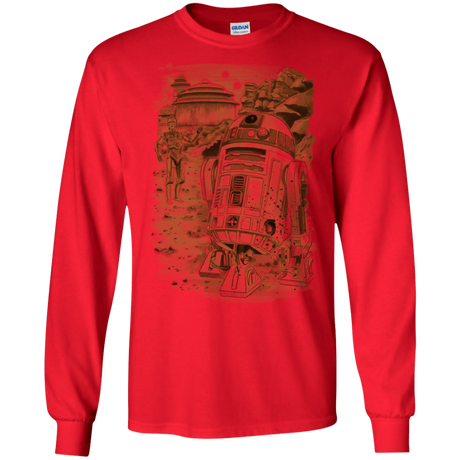 T-Shirts Red / S Mission to jabba palace Men's Long Sleeve T-Shirt