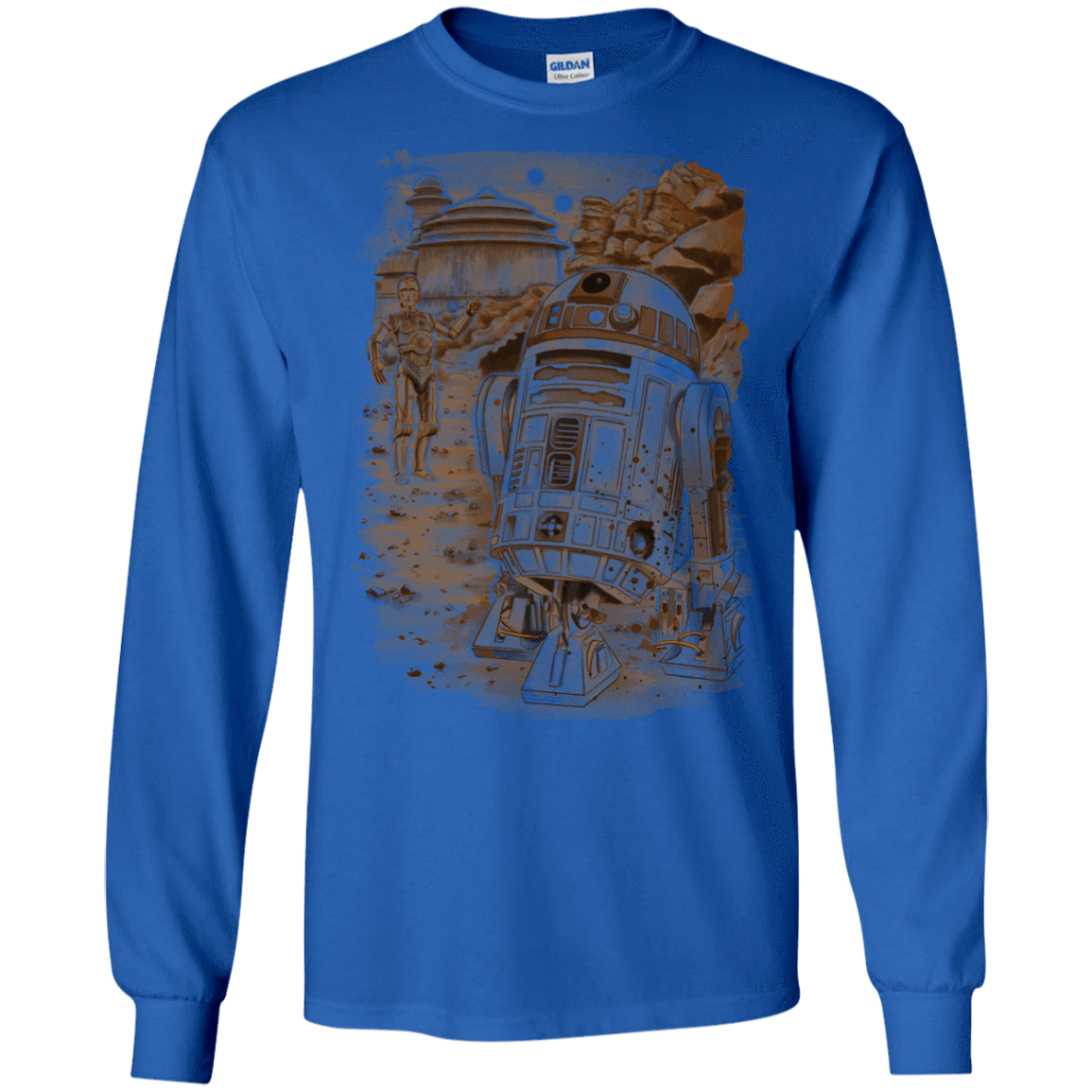 T-Shirts Royal / S Mission to jabba palace Men's Long Sleeve T-Shirt