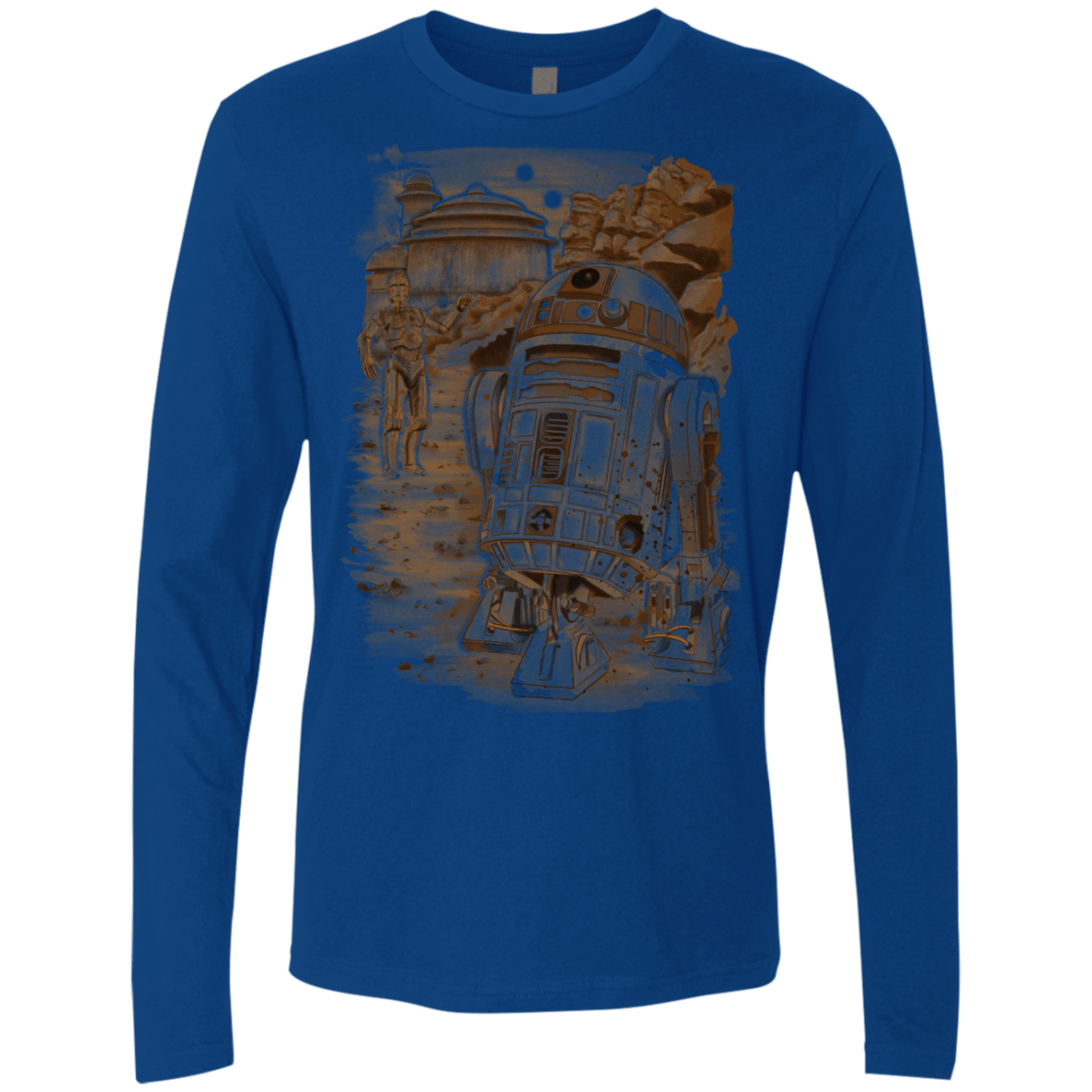 T-Shirts Royal / S Mission to jabba palace Men's Premium Long Sleeve