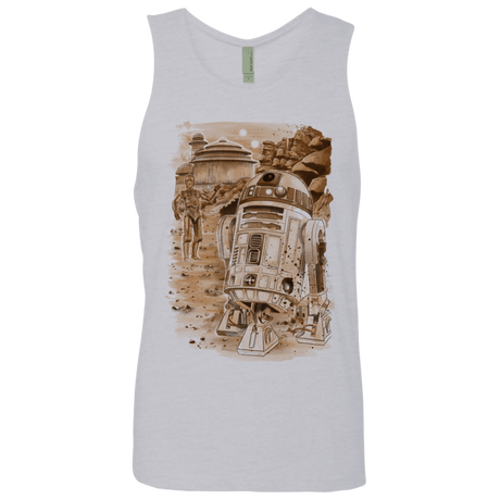 T-Shirts Heather Grey / S Mission to jabba palace Men's Premium Tank Top