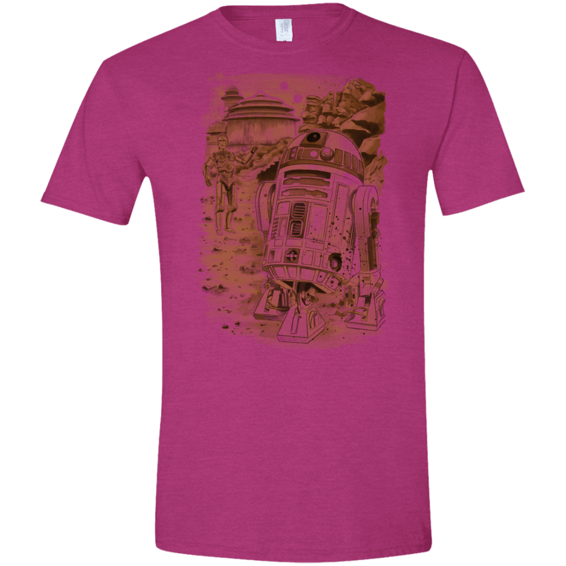 Mission to jabba palace Men's Semi-Fitted Softstyle