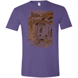T-Shirts Heather Purple / S Mission to jabba palace Men's Semi-Fitted Softstyle