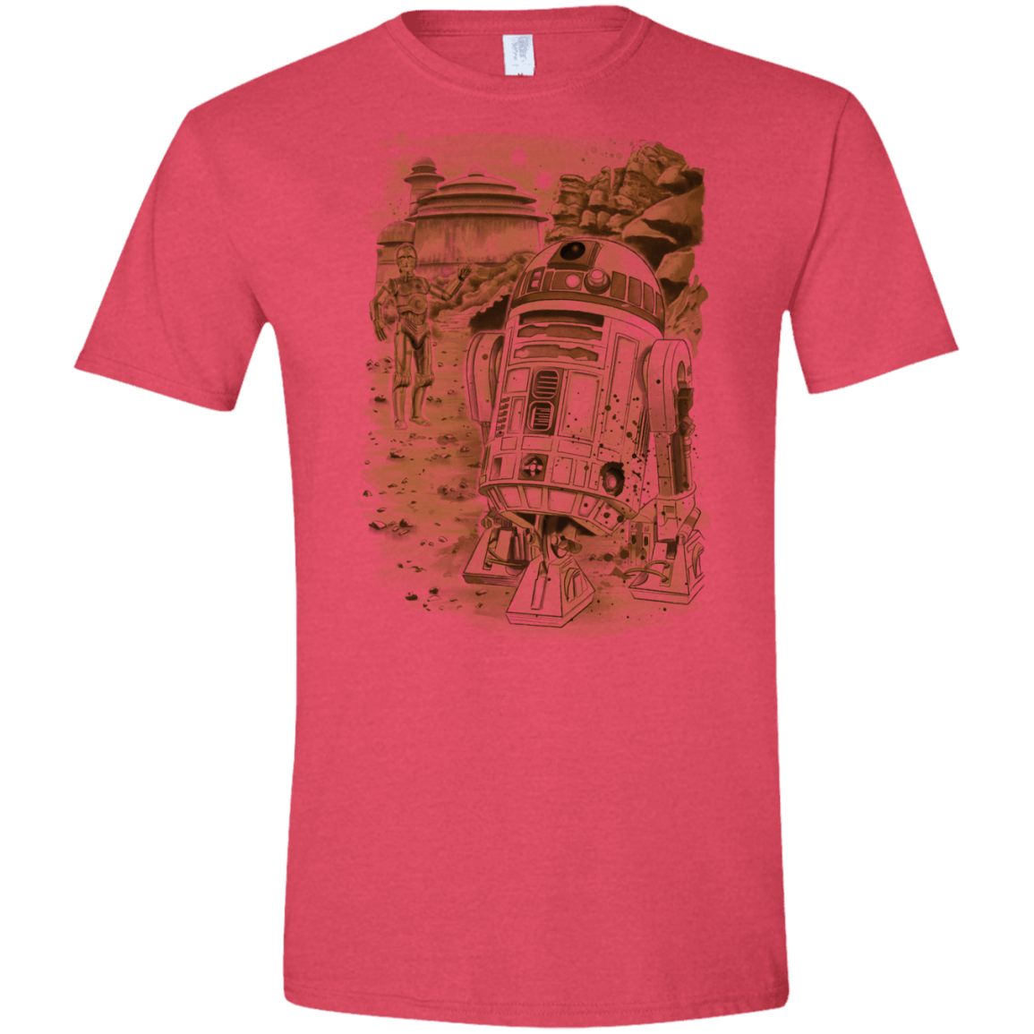 Mission to jabba palace Men's Semi-Fitted Softstyle