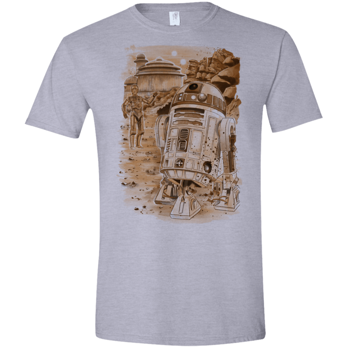 Mission to jabba palace Men's Semi-Fitted Softstyle