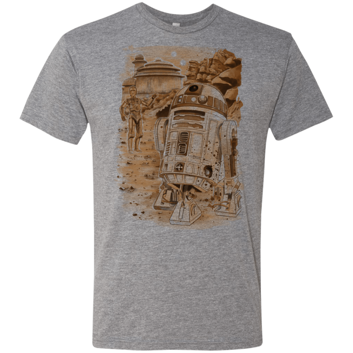 Mission to jabba palace Men's Triblend T-Shirt