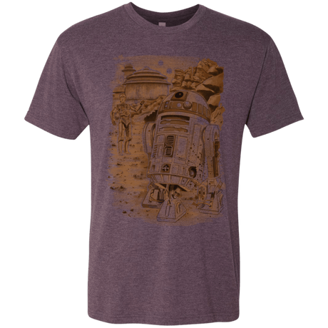T-Shirts Vintage Purple / S Mission to jabba palace Men's Triblend T-Shirt