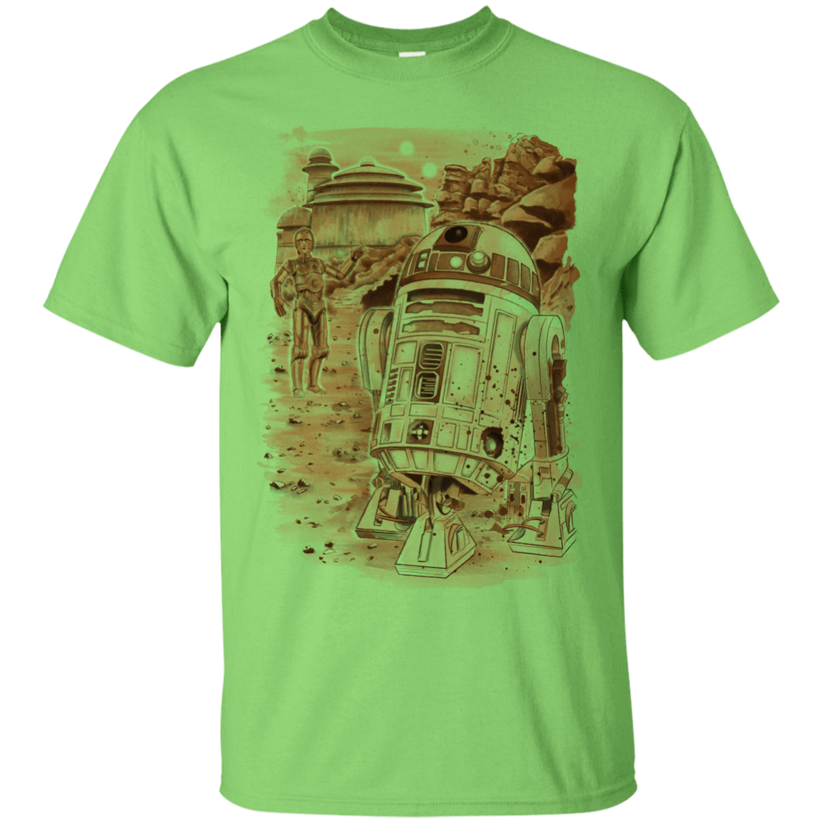 T-Shirts Lime / S Mission to jabba palace T-Shirt