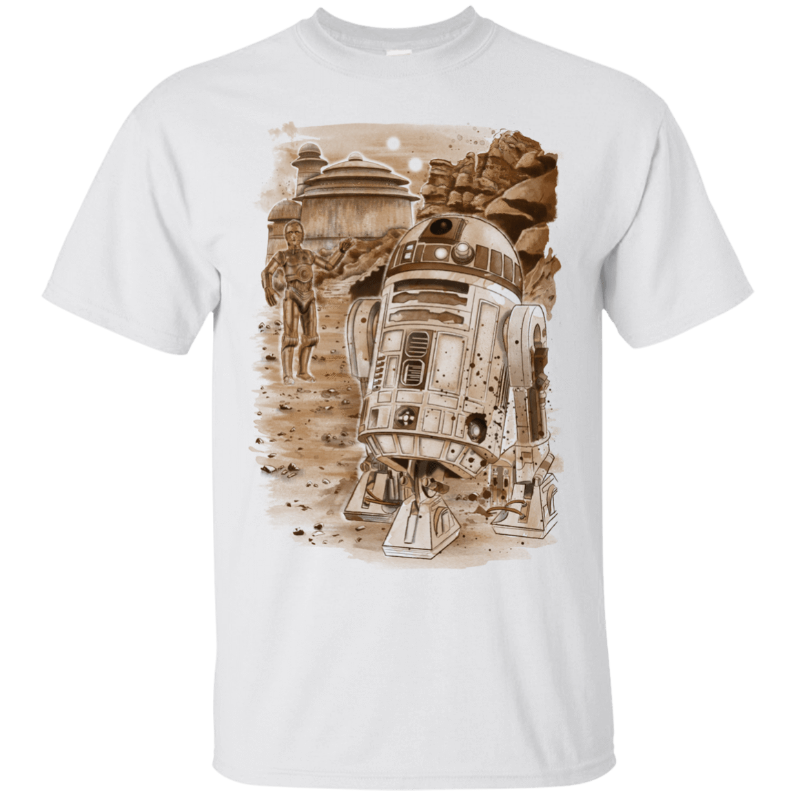 T-Shirts White / S Mission to jabba palace T-Shirt