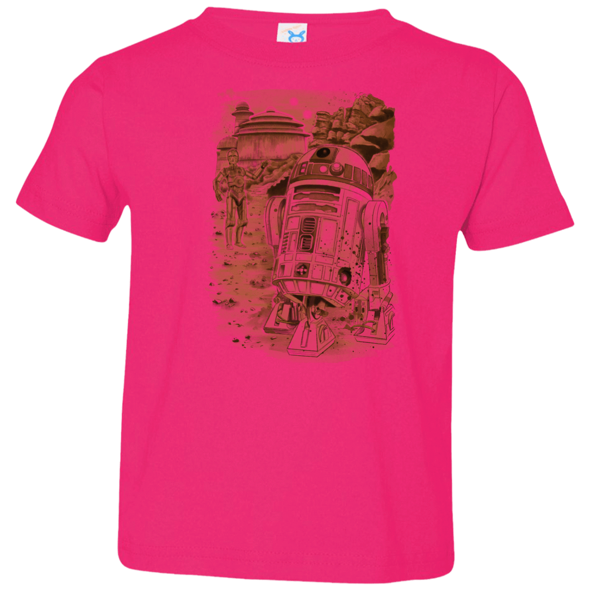 T-Shirts Hot Pink / 2T Mission to jabba palace Toddler Premium T-Shirt