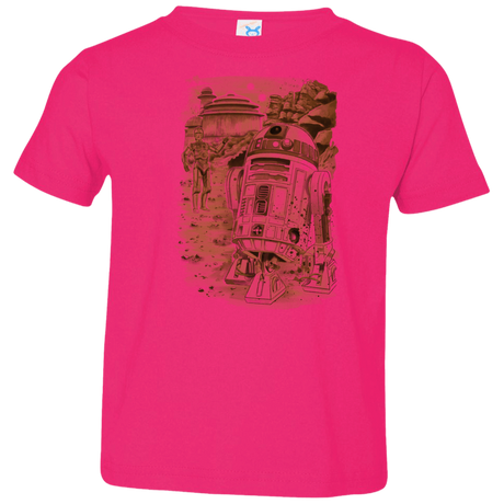 T-Shirts Hot Pink / 2T Mission to jabba palace Toddler Premium T-Shirt