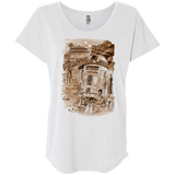 T-Shirts Heather White / X-Small Mission to jabba palace Triblend Dolman Sleeve