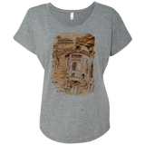 T-Shirts Premium Heather / X-Small Mission to jabba palace Triblend Dolman Sleeve