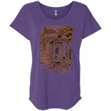 T-Shirts Purple Rush / X-Small Mission to jabba palace Triblend Dolman Sleeve