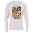 T-Shirts Heather White / X-Small Mission to jabba palace Triblend Long Sleeve Hoodie Tee