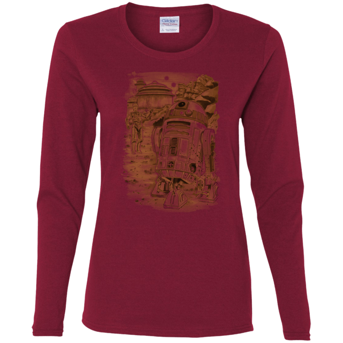 Mission to jabba palace Women's Long Sleeve T-Shirt