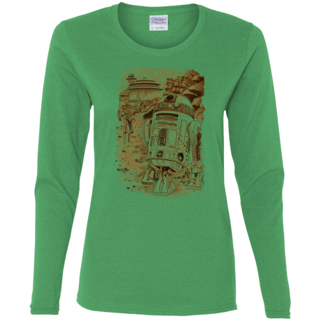 T-Shirts Irish Green / S Mission to jabba palace Women's Long Sleeve T-Shirt