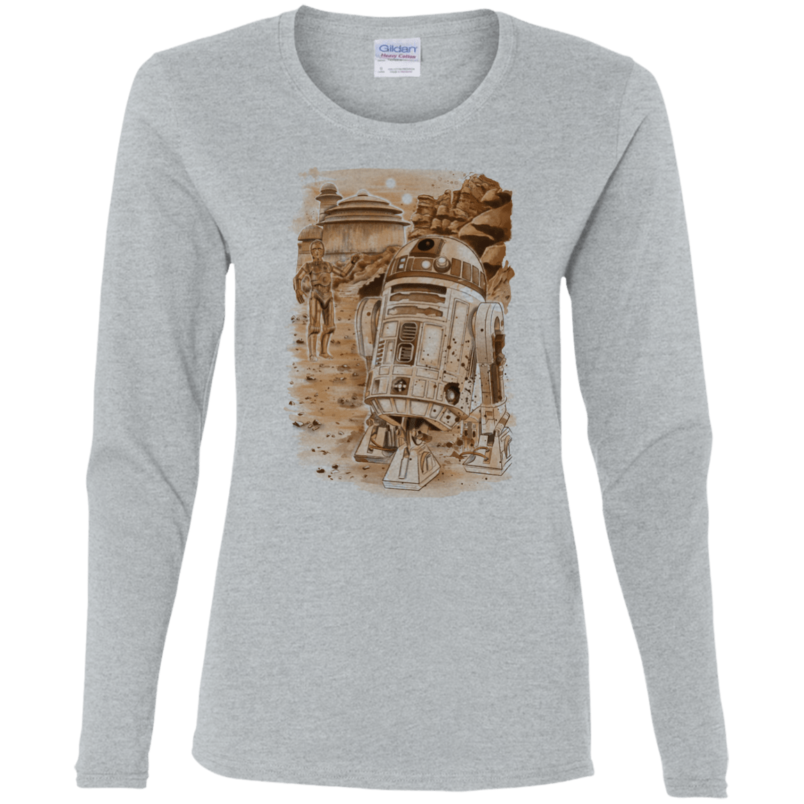 Mission to jabba palace Women's Long Sleeve T-Shirt