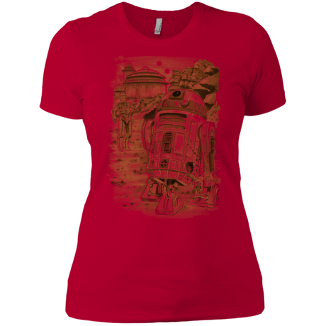 T-Shirts Red / X-Small Mission to jabba palace Women's Premium T-Shirt