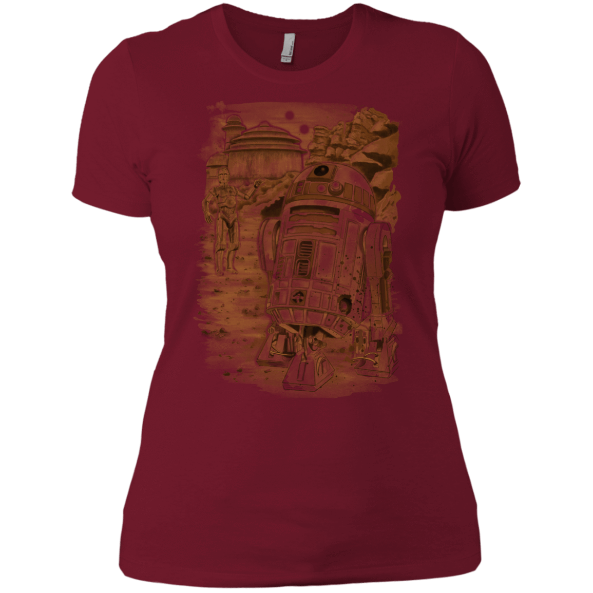 T-Shirts Scarlet / X-Small Mission to jabba palace Women's Premium T-Shirt