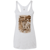Mission to jabba palace Women's Triblend Racerback Tank