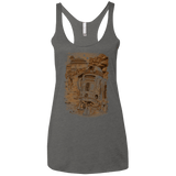 Mission to jabba palace Women's Triblend Racerback Tank