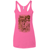 T-Shirts Vintage Pink / X-Small Mission to jabba palace Women's Triblend Racerback Tank