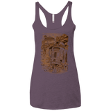 Mission to jabba palace Women's Triblend Racerback Tank
