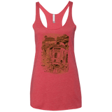 Mission to jabba palace Women's Triblend Racerback Tank